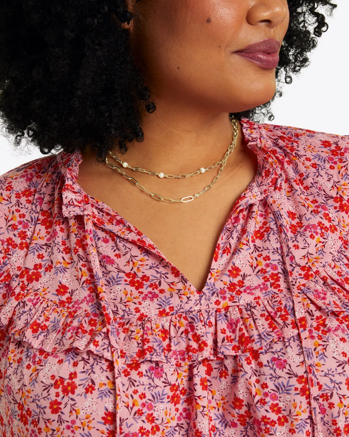 Raelynn Top in Pansy Floral