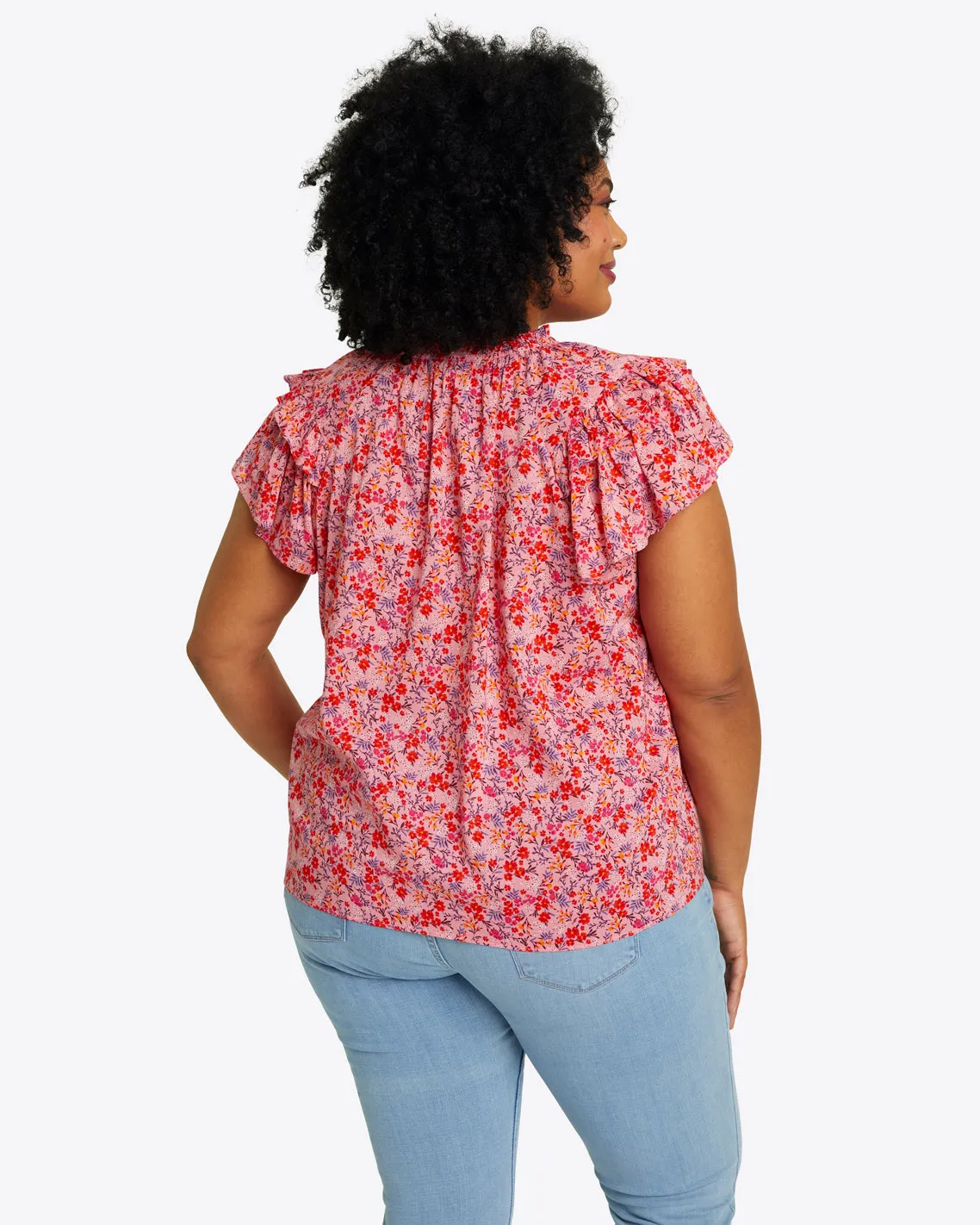 Raelynn Top in Pansy Floral
