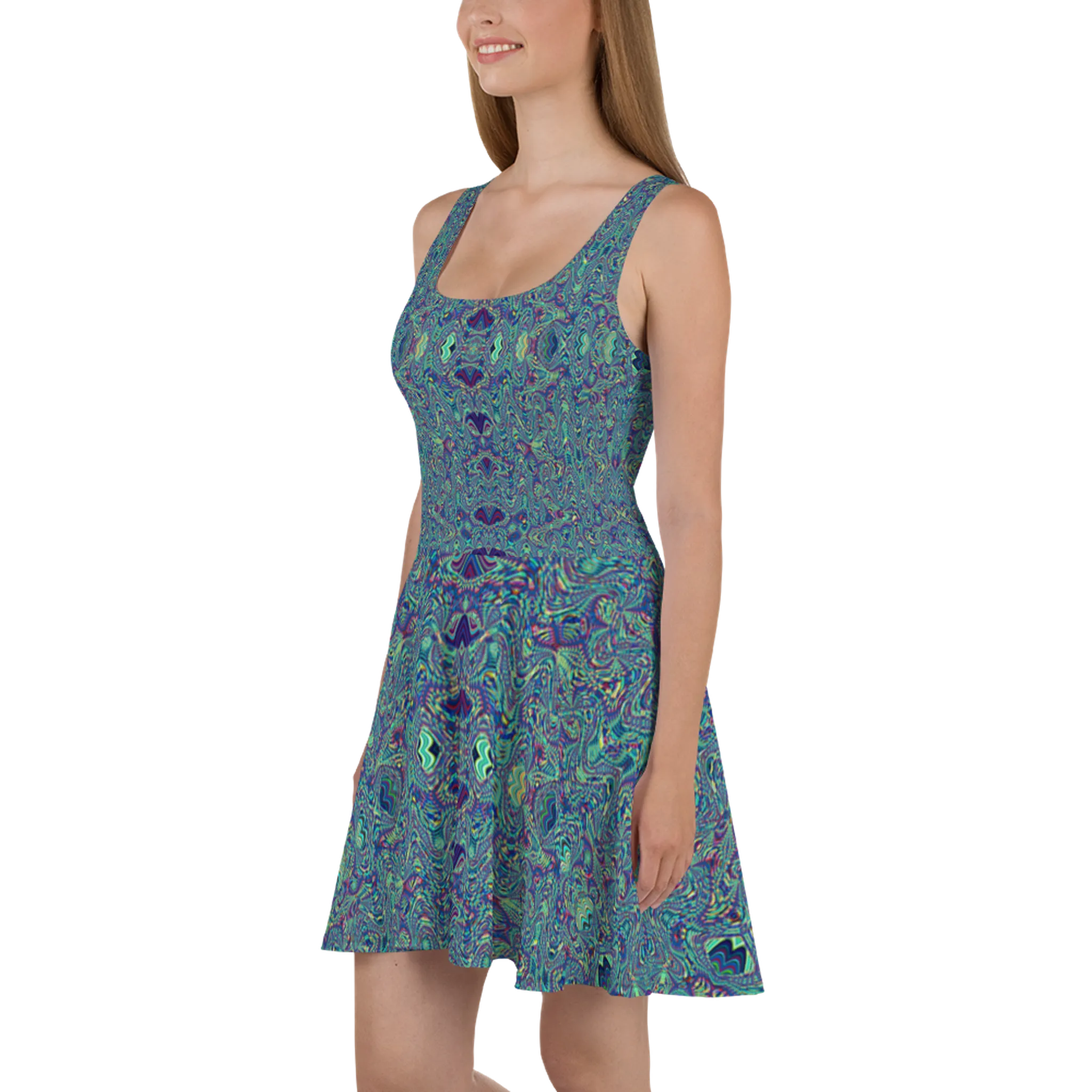 Recursia Alchemical Vision I Vision Skater Dress