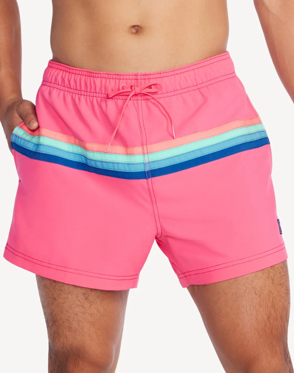 Redondo Edge Stripe 14" Swim Trunk