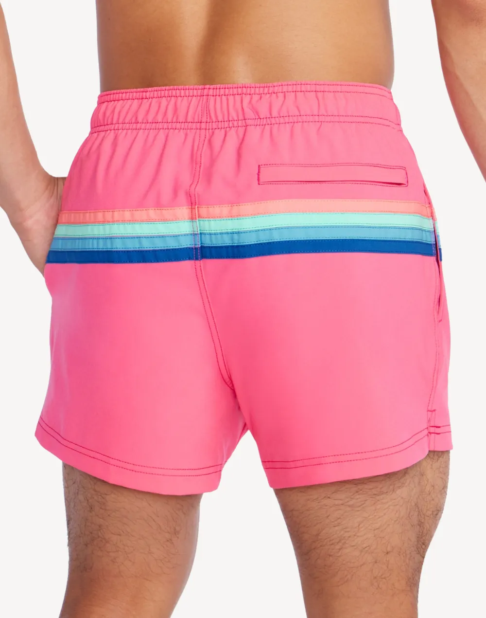 Redondo Edge Stripe 14" Swim Trunk