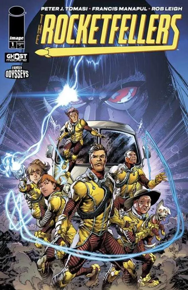 Rocketfellers #1 Cover B Reis & Miki