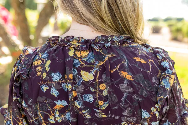Selena Floral Print Dress