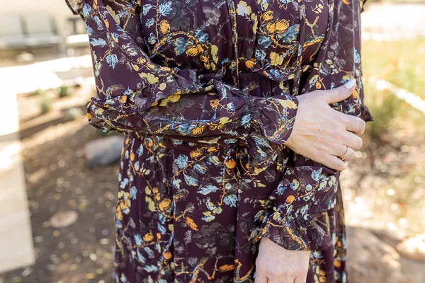 Selena Floral Print Dress