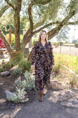 Selena Floral Print Dress
