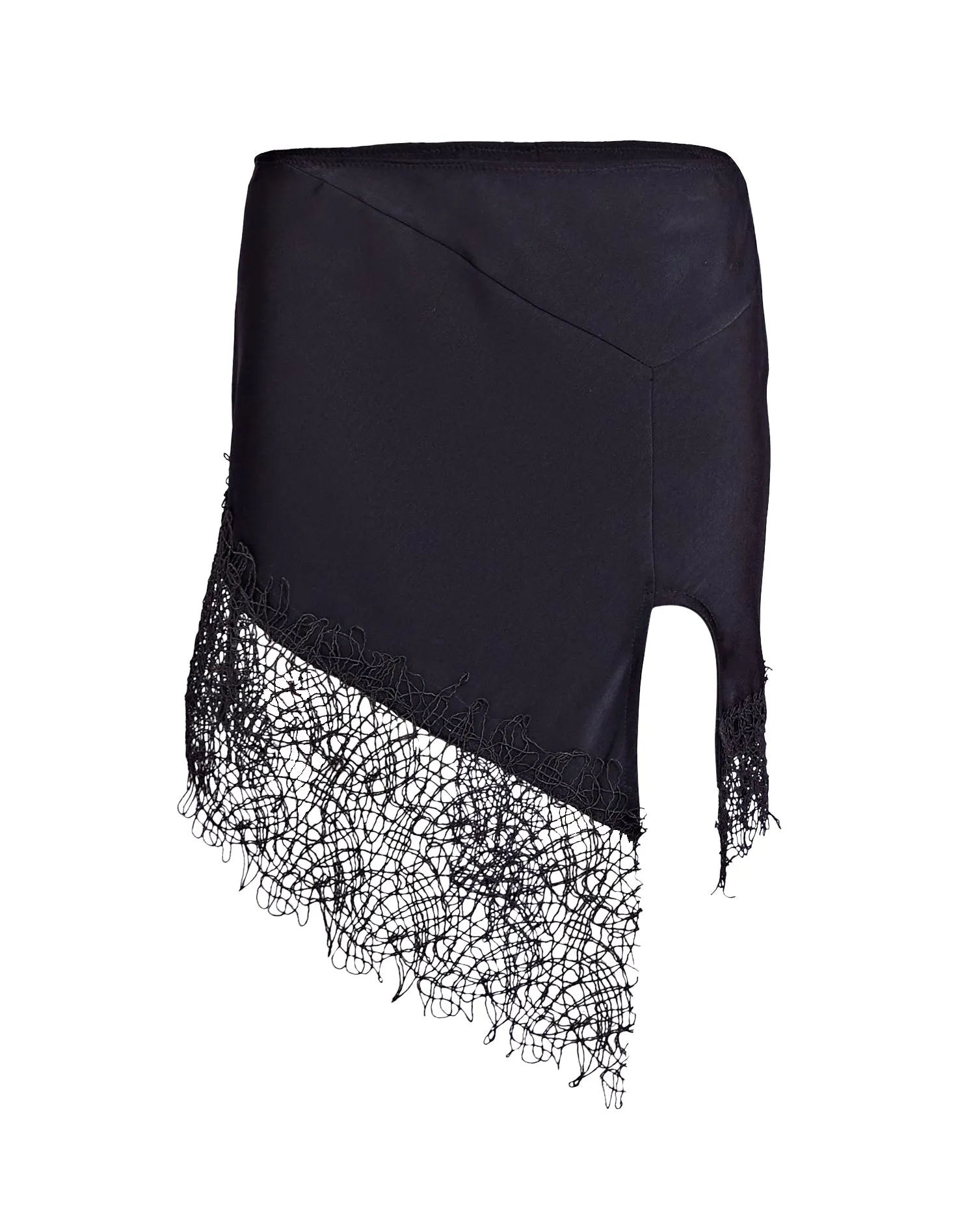SIREN LACE SKIRT | BLACK