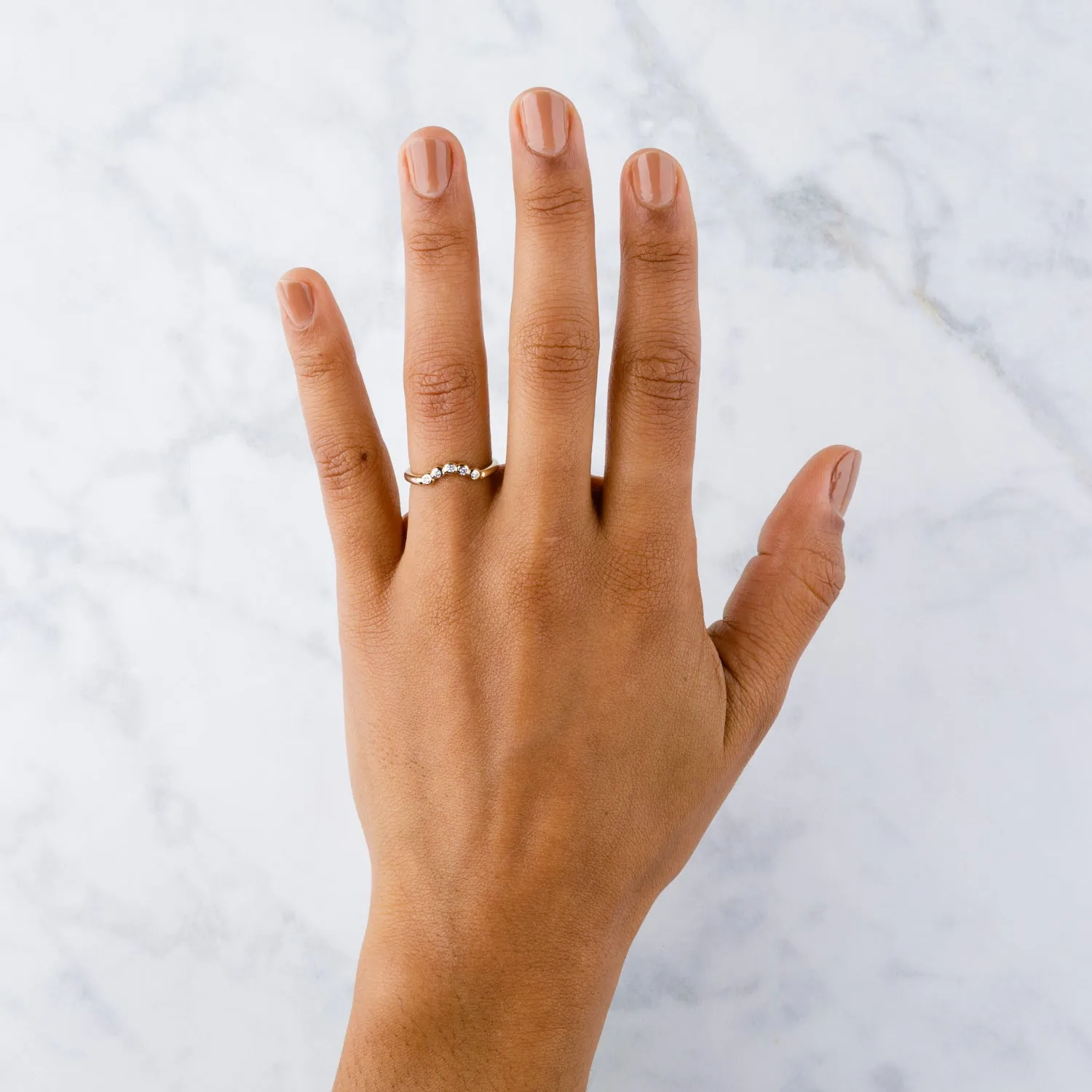 Small Arched Droplet Band