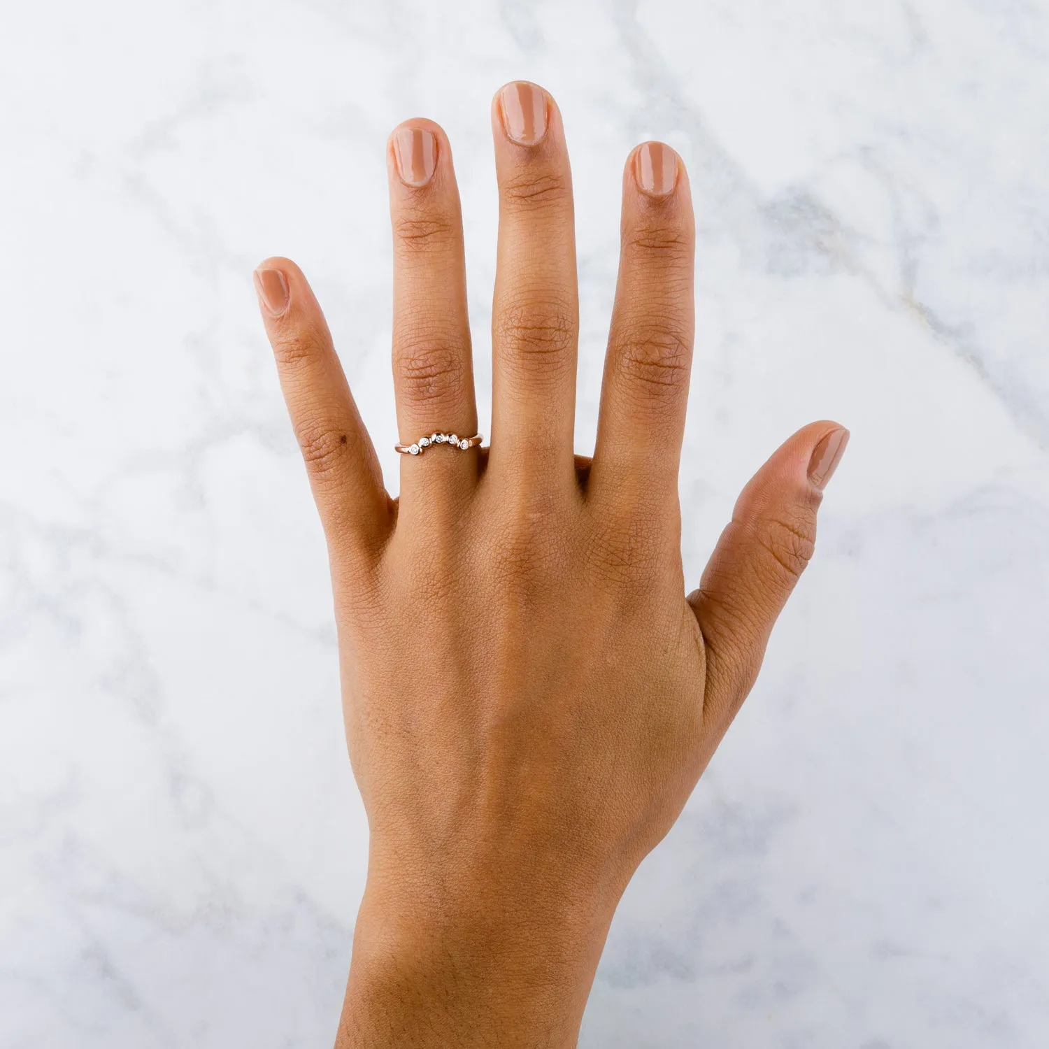 Small Arched Droplet Band