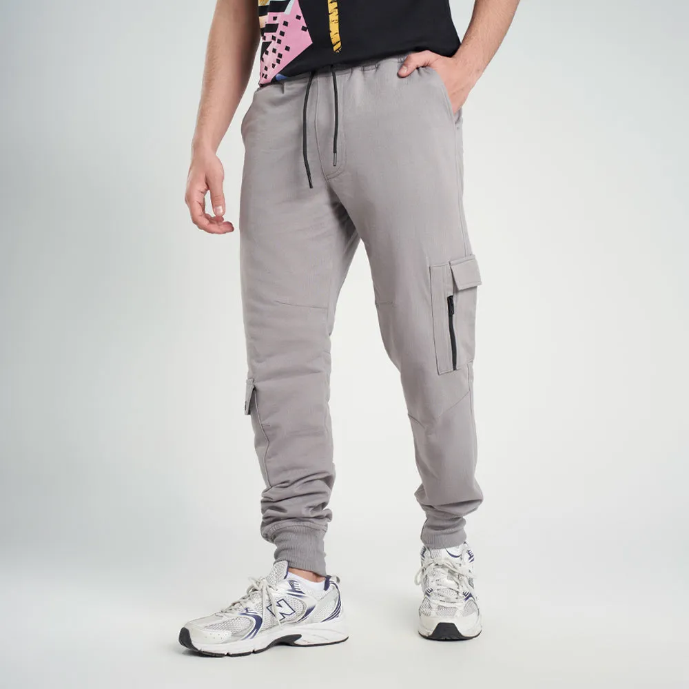 sweat pants silver