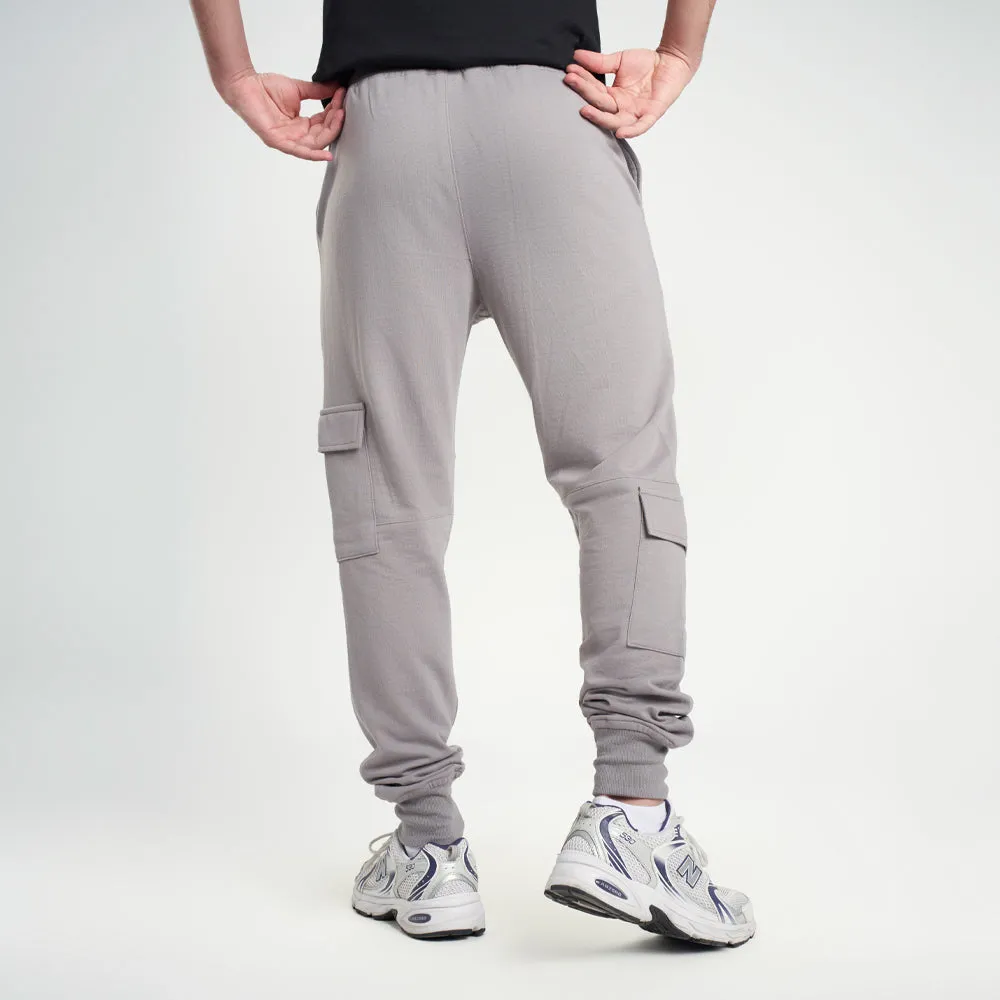 sweat pants silver