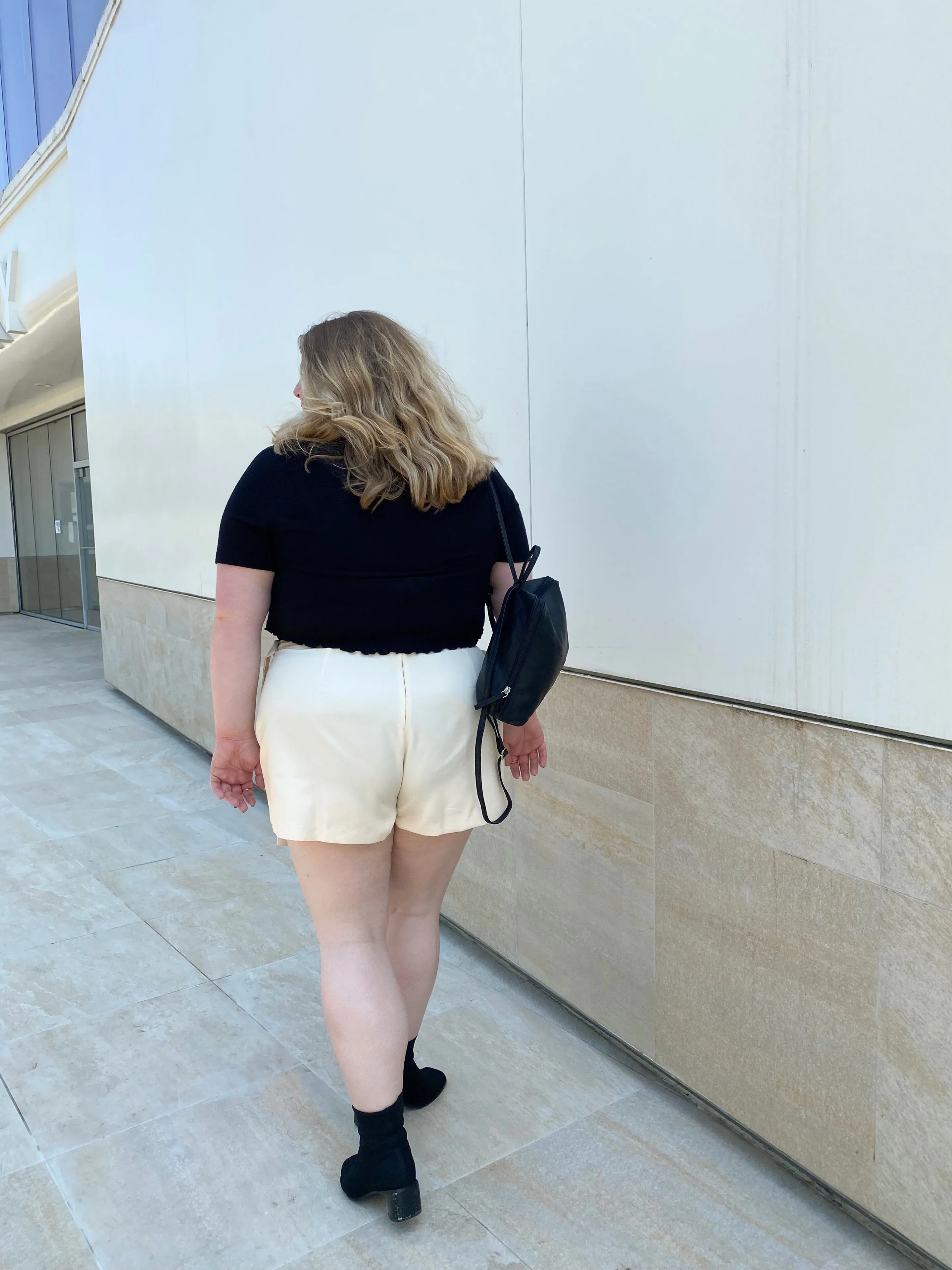 THE CARGO WRAP SKORT ~ Pearl