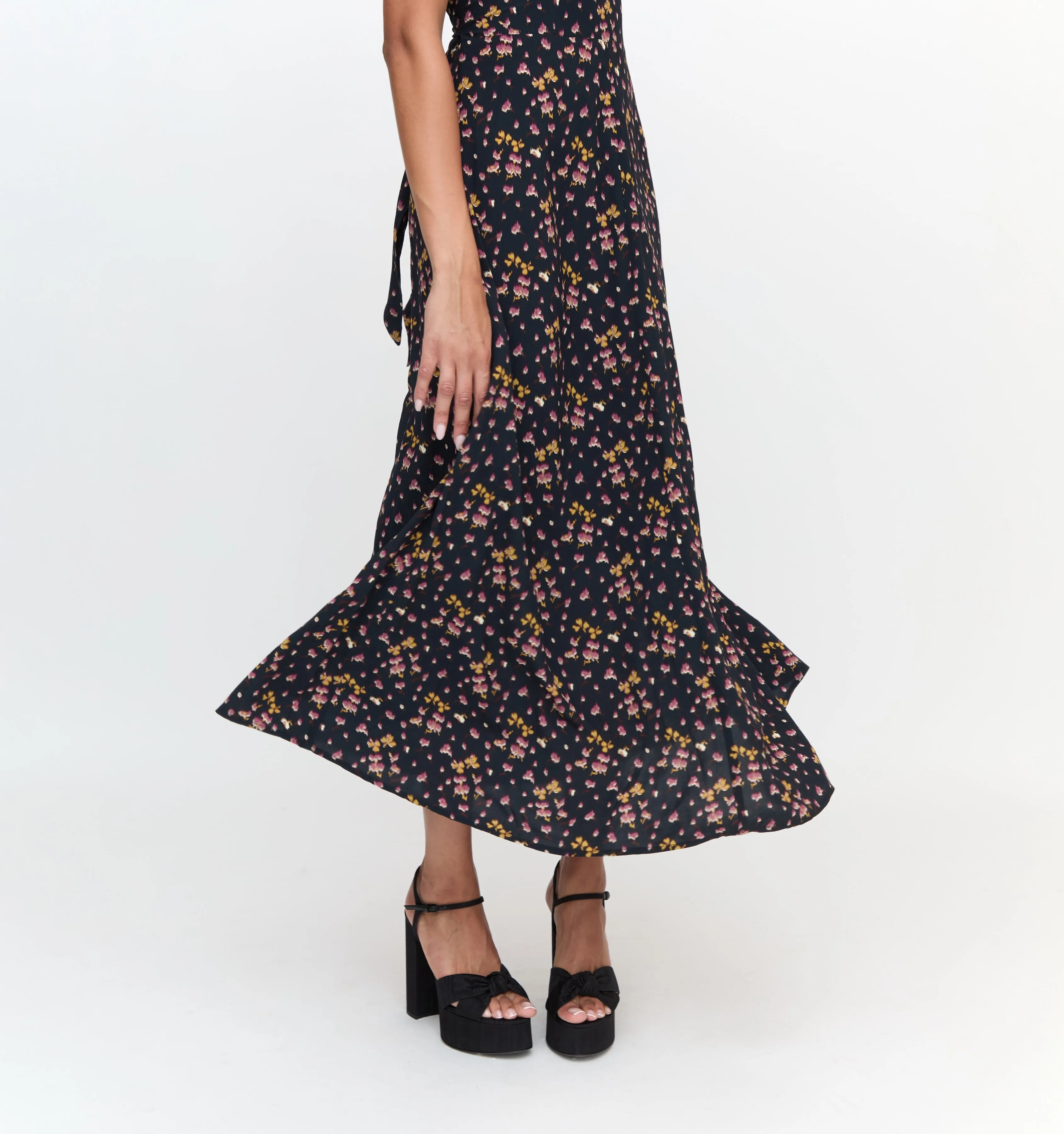 The Rae Dress - Fuchsia Lucky Charm