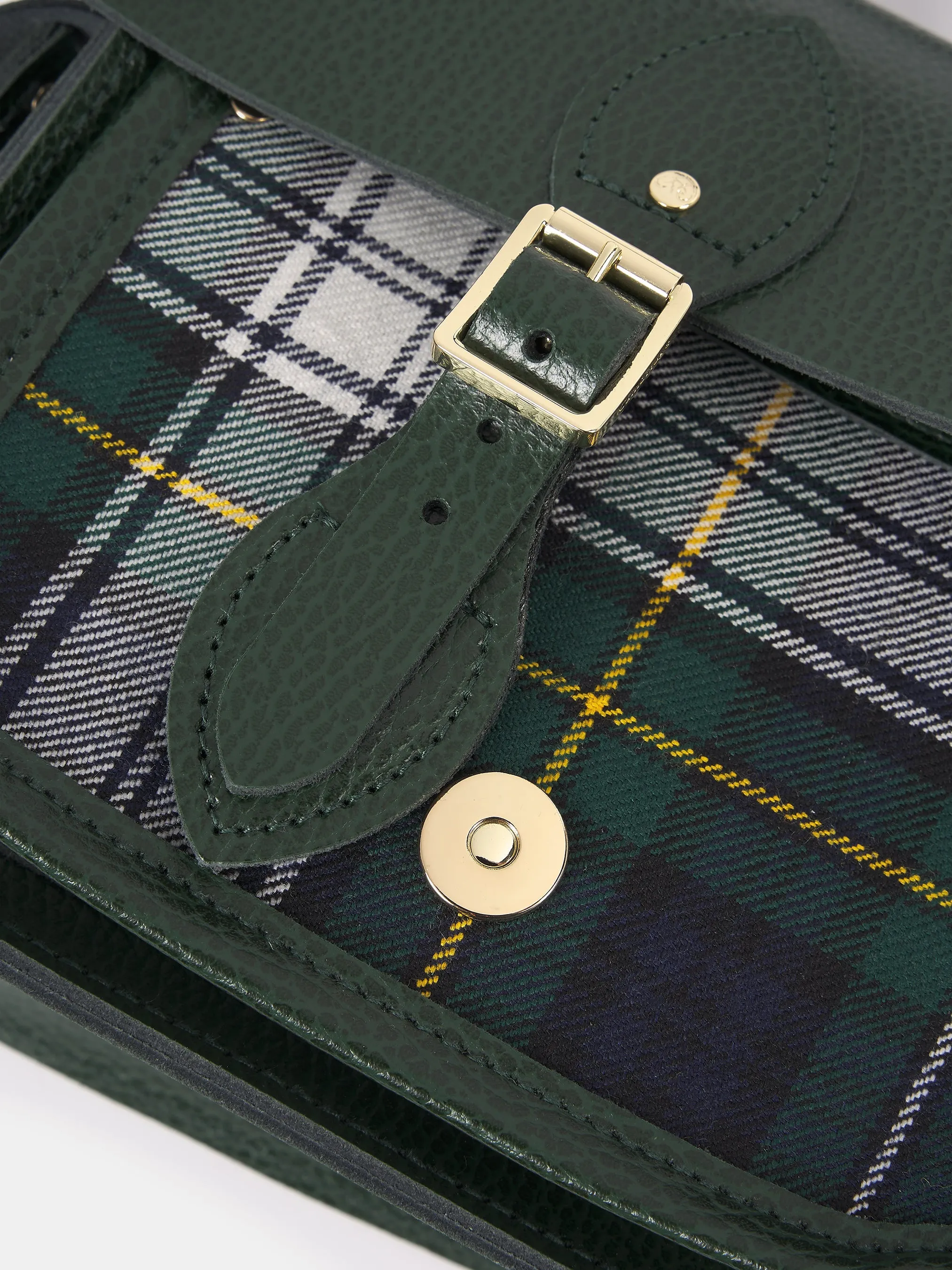 The Traveller - Racing Green Celtic Grain & Campbell Tartan
