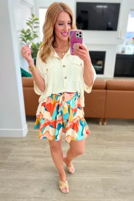 They Can't Help but Stare Tiered Skirt