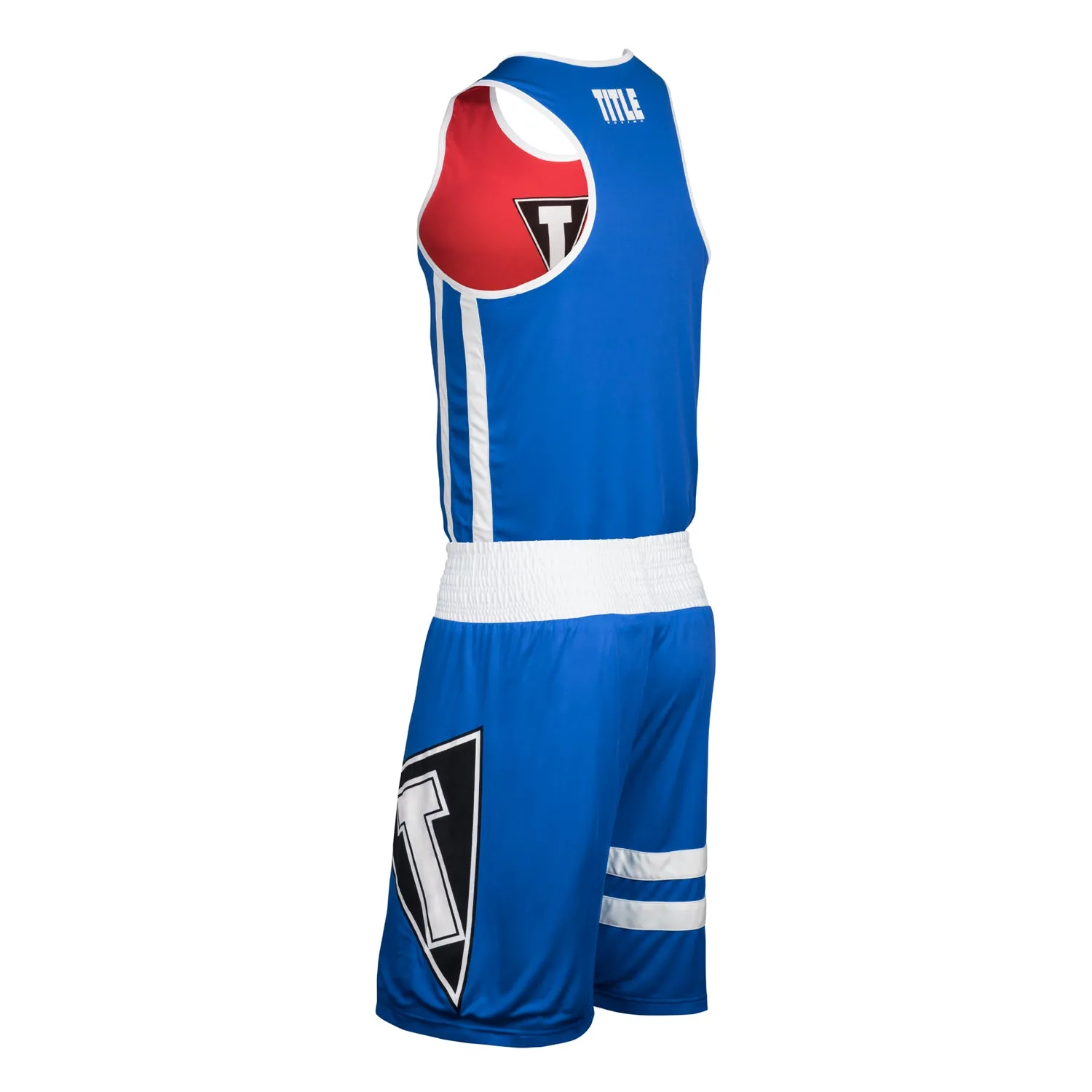 TITLE Boxing Reversible Aerovent Elite Amateur Boxing Set 6