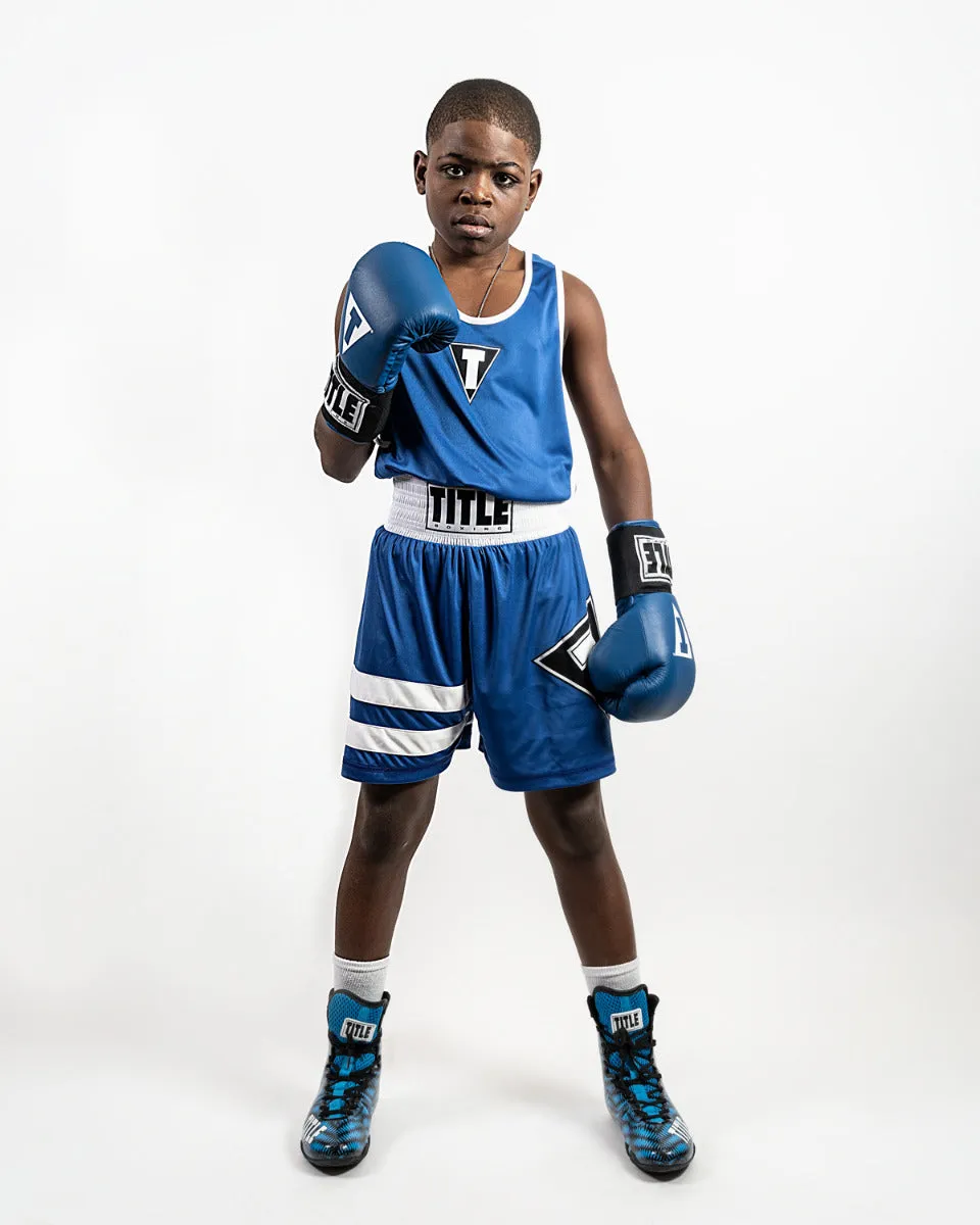 TITLE Boxing Reversible Aerovent Elite Amateur Boxing Set 6