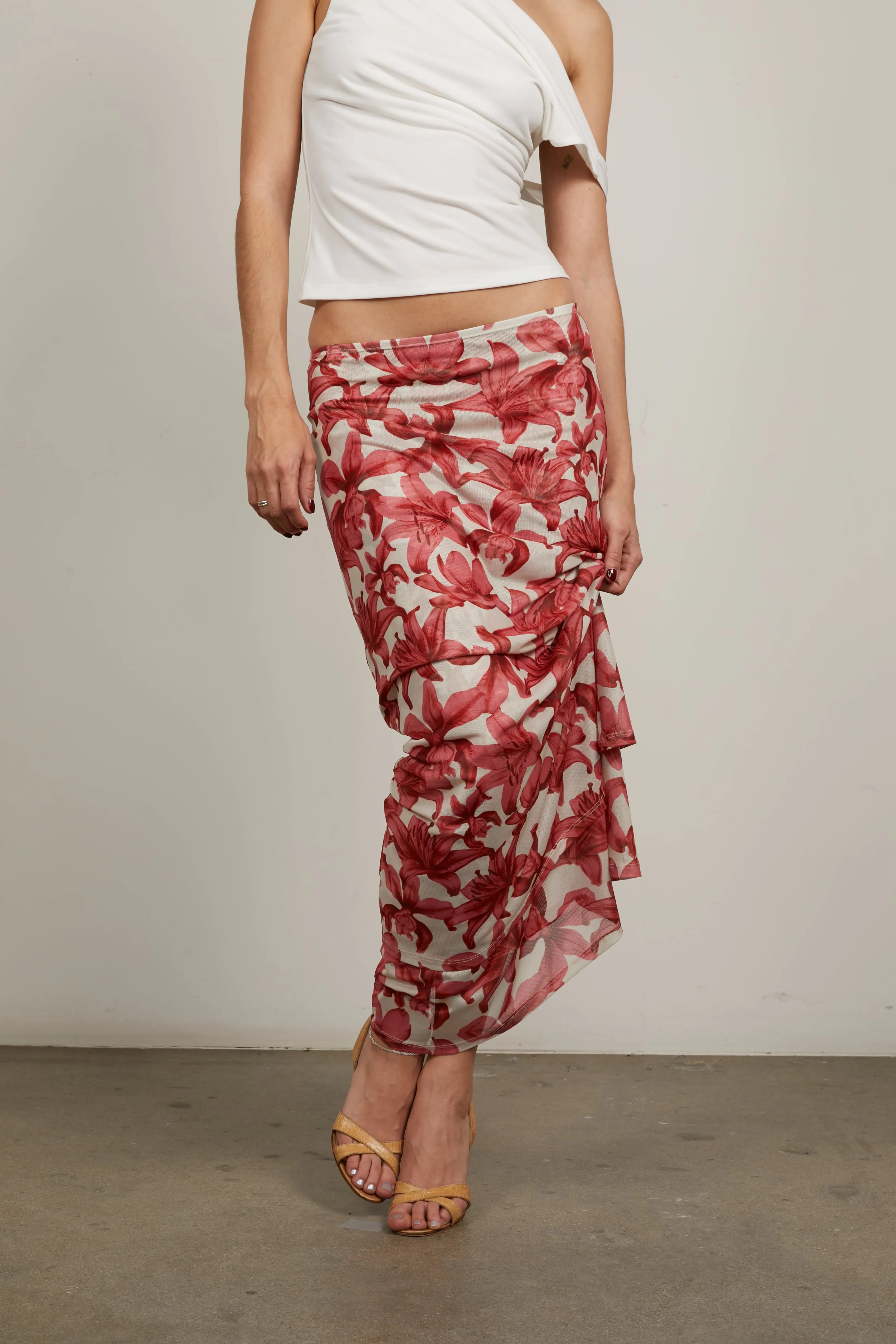 TOPANGA SKIRT - ORCHID