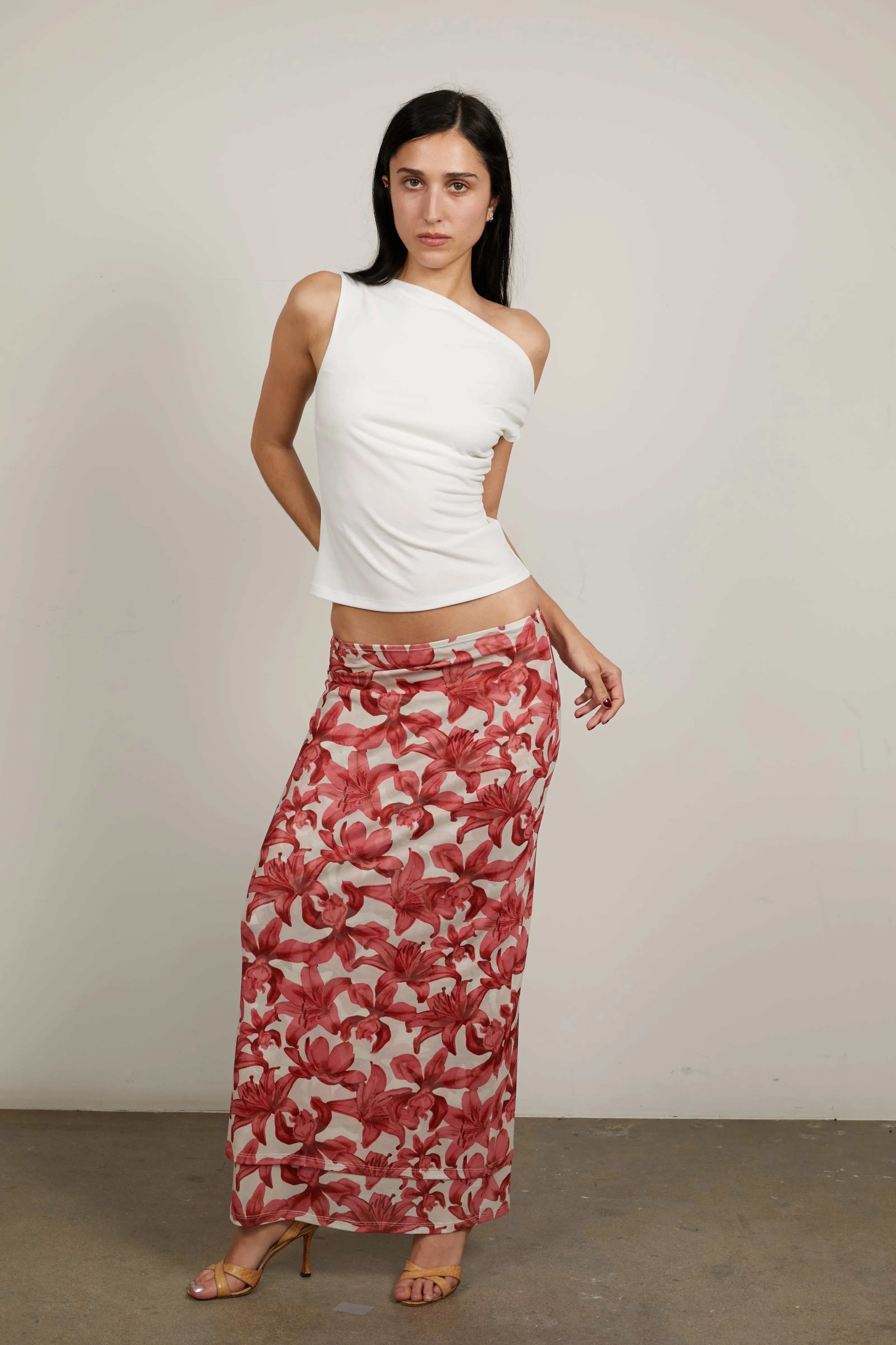 TOPANGA SKIRT - ORCHID