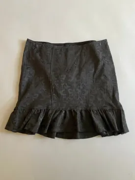 Vintage Blacklist Black on Black Brocade Fabric skirt