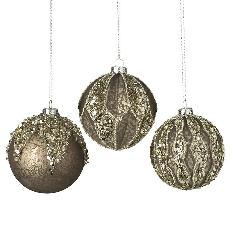 Vintage Gold Baubles