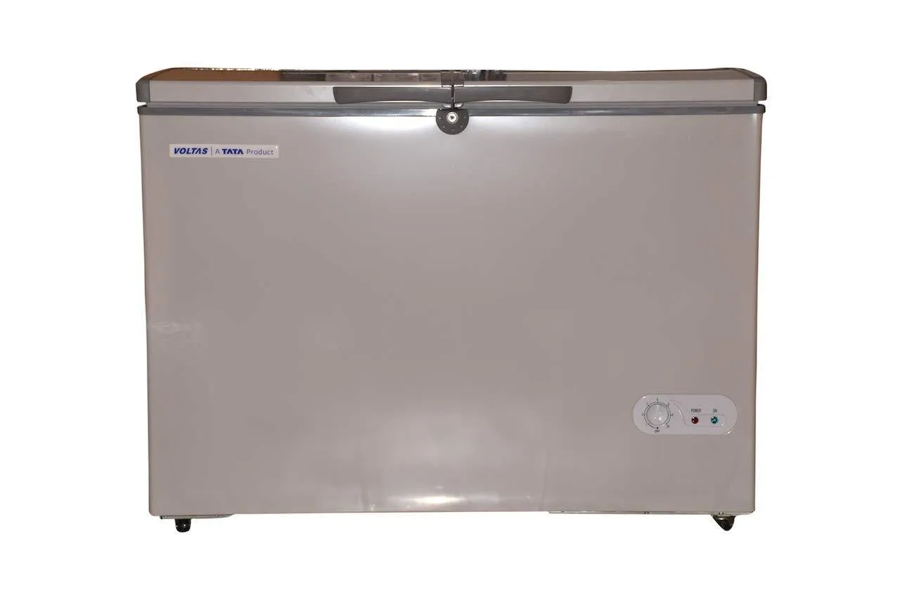 Voltas  CF HT 320 DD-P CONVERTIBLE PCM GREY (Double Door Deep Freezer, 320 Liters, Be Pcm Grey).