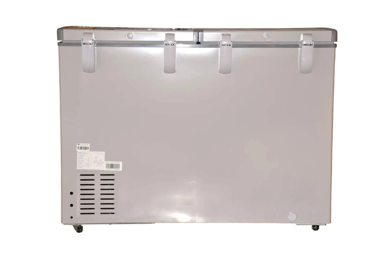 Voltas  CF HT 320 DD-P CONVERTIBLE PCM GREY (Double Door Deep Freezer, 320 Liters, Be Pcm Grey).