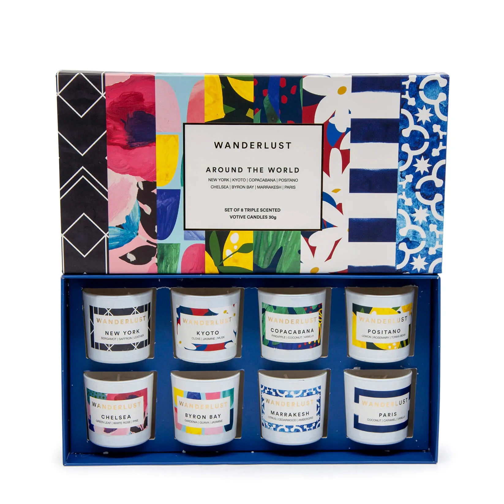 Wanderlust Votive Candle 35g - Set of 8