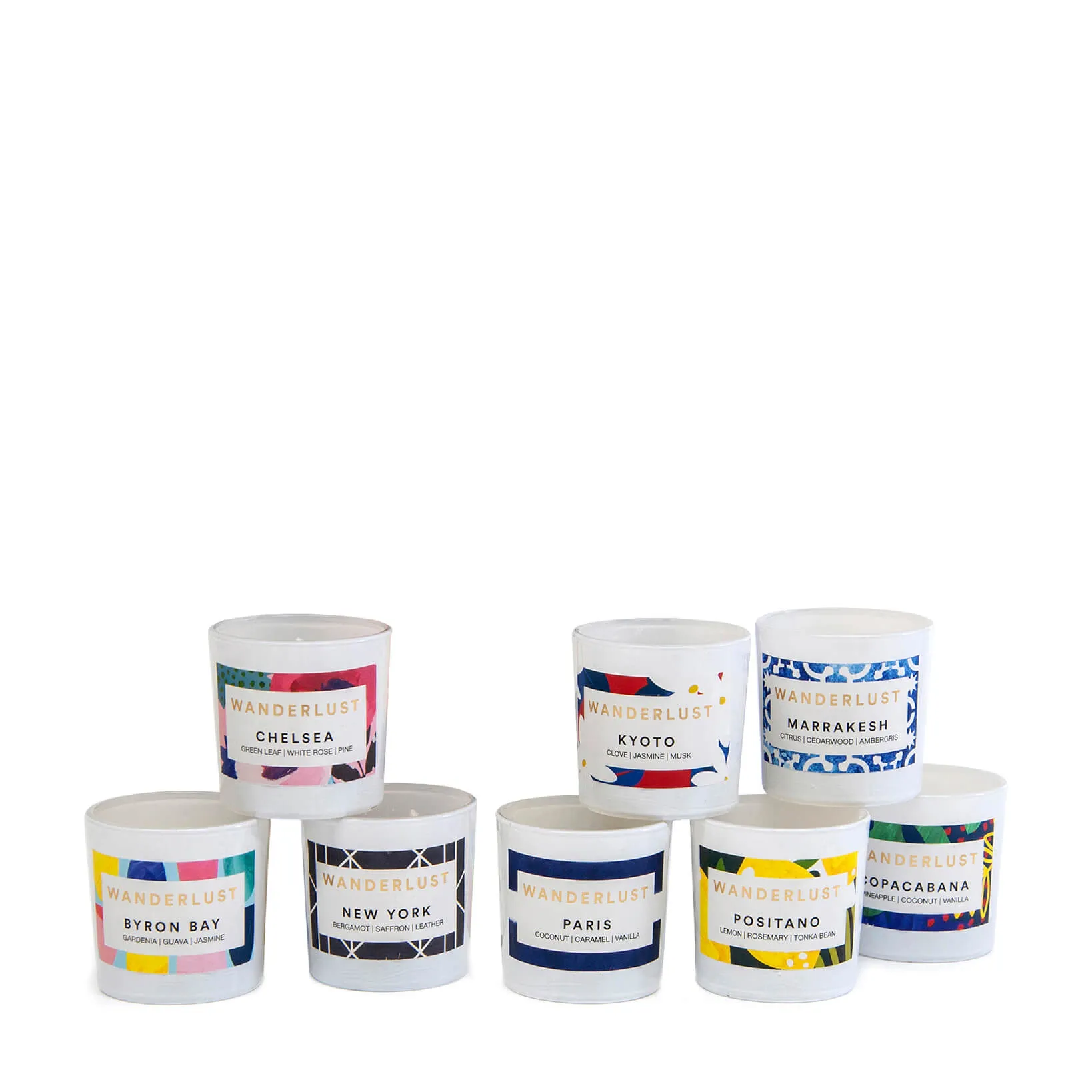 Wanderlust Votive Candle 35g - Set of 8