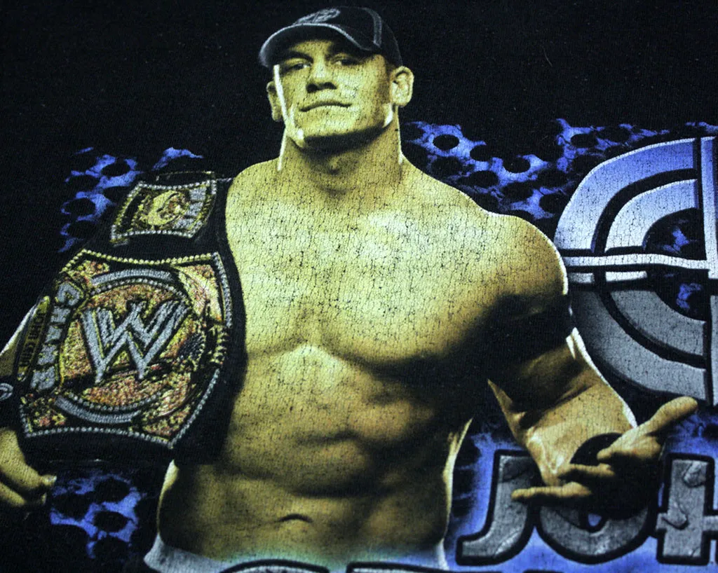 WWE JOHN CENA TITLE BELT SHIRT XL