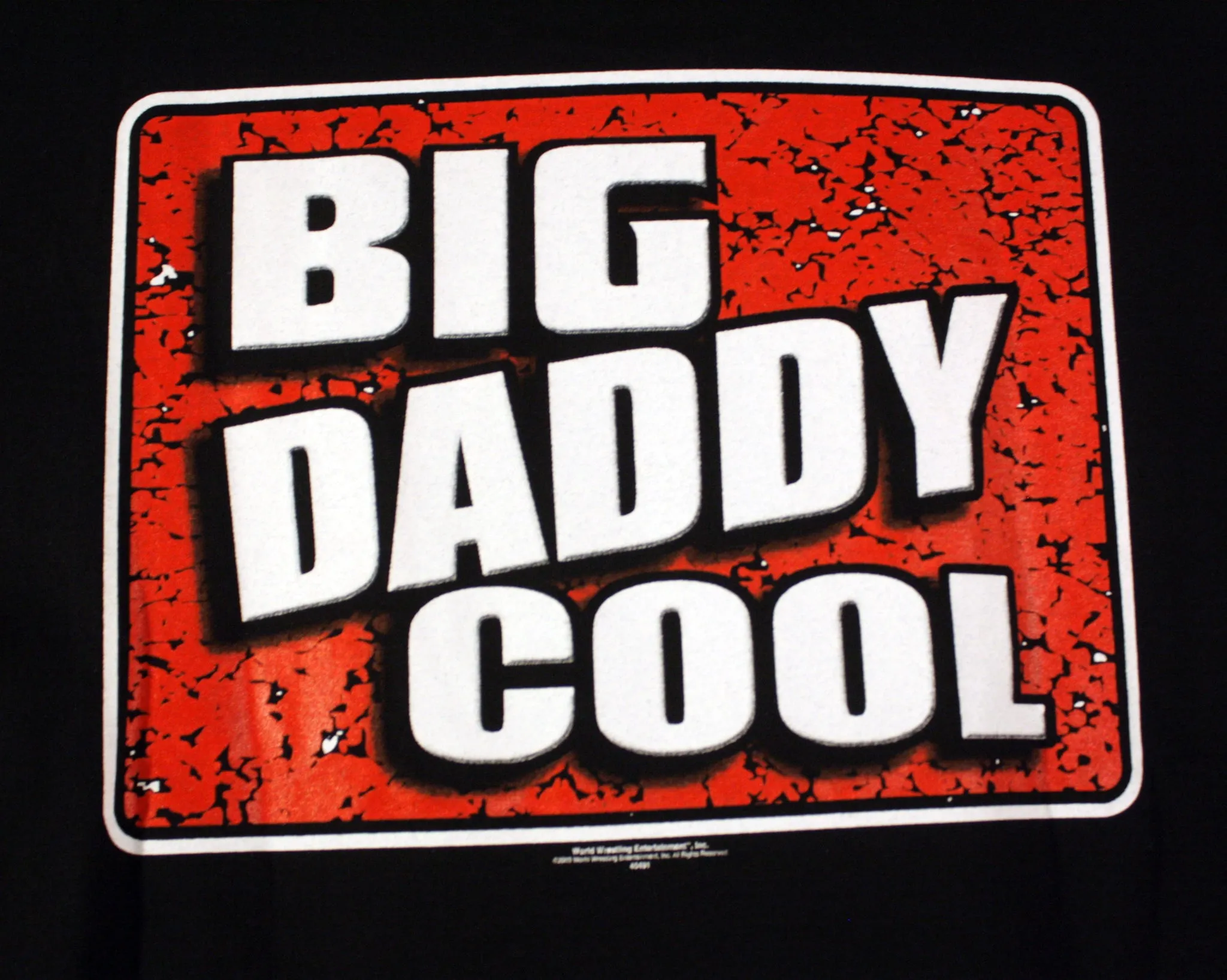 WWE KEVIN NASH BIG DADDY COOL T-SHIRT LG