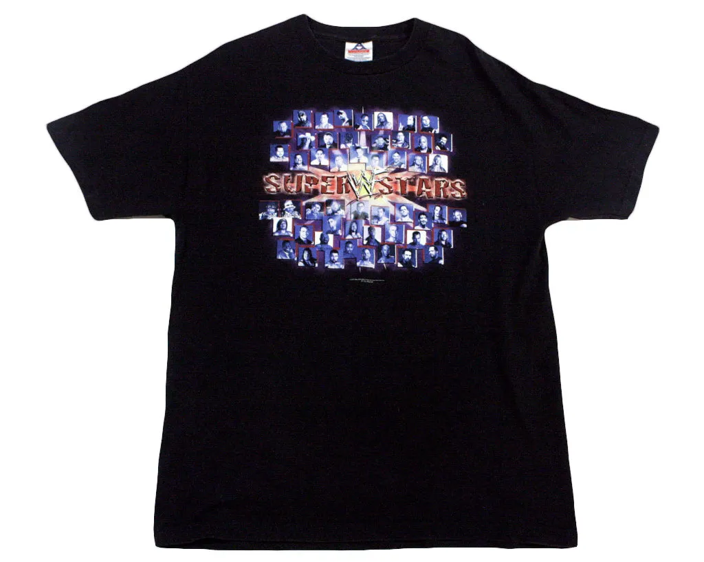 WWF SUPERSTARS T-SHIRT LG